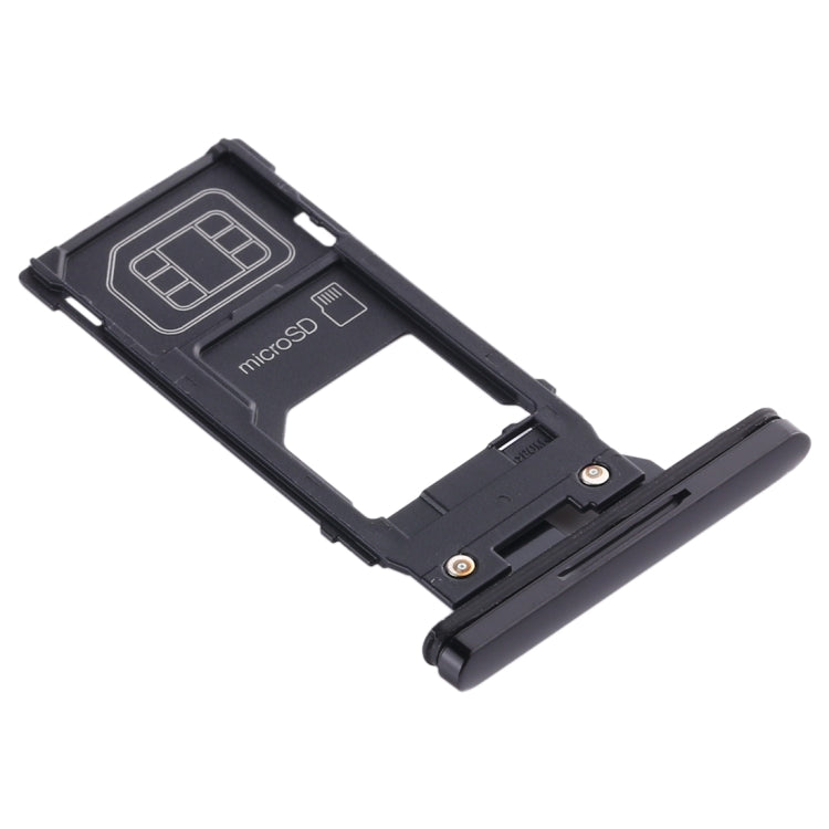 SIM Card Tray + Micro SD Card Tray for Sony Xperia XZ3, For Sony Xperia XZ3, For Sony Xperia XZ3 (Purple)