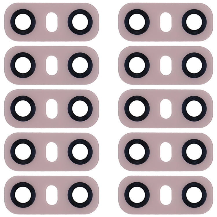 10 PCS Back Camera Lens with Adhesive for LG G6 H870/H871/H872/ LS993, LG G6 (Pink), LG G6 (Gold)