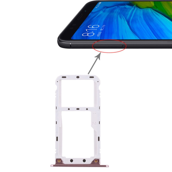 2 SIM Card Tray / Micro SD Card Tray for Xiaomi Redmi 5 Plus