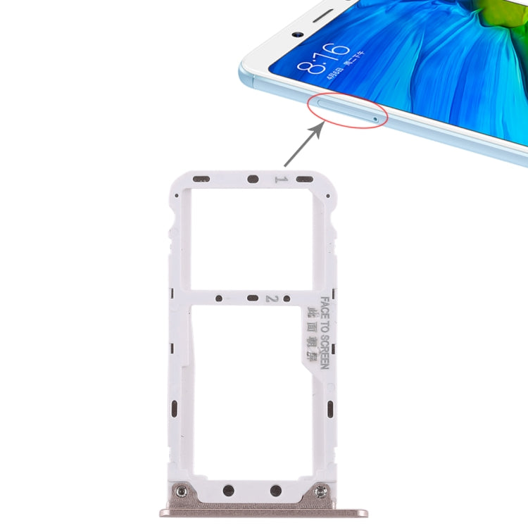 2 SIM Card Tray / Micro SD Card Tray for Xiaomi Redmi Note 5