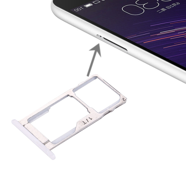 For Meizu Meilan Metal SIM + SIM / Micro SD Card Tray , For Meilan Metal