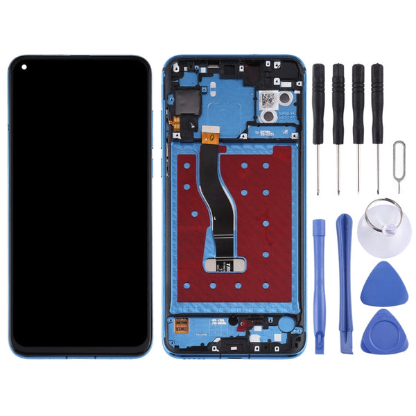 LCD Screen and Digitizer Full Assembly with Frame for Huawei Nova 4