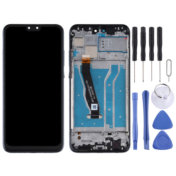 LCD Screen and Digitizer Full Assembly with Frame for Huawei Y9 (2019)