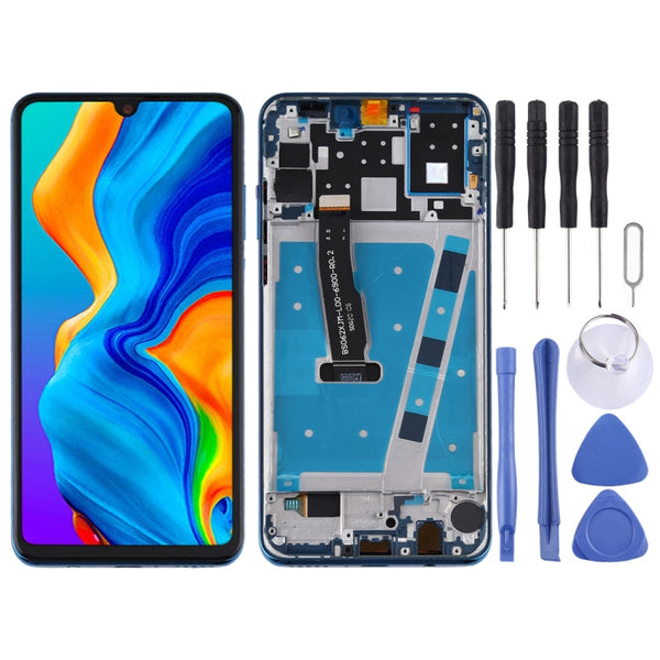 LCD Screen and Digitizer Full Assembly with Frame for Huawei P30 Lite (RAM 4G / Standard Version)