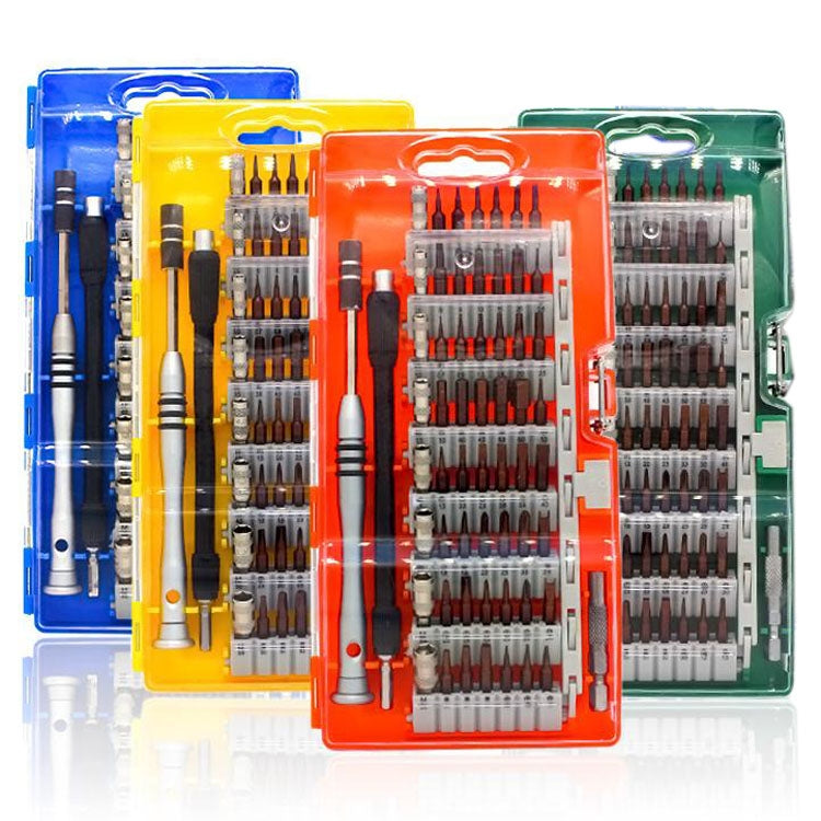 60 in 1 S2 Tool Steel Precision Screwdriver Nutdriver Bit Repair Tools Kit, 60 in 1 (Orange), 60 in 1 (Green), 60 in 1 (Blue), 60 in 1 (Yellow)