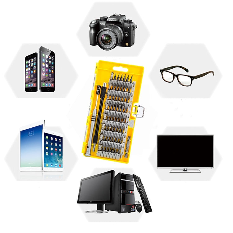 60 in 1 S2 Tool Steel Precision Screwdriver Nutdriver Bit Repair Tools Kit, 60 in 1 (Orange), 60 in 1 (Green), 60 in 1 (Blue), 60 in 1 (Yellow)