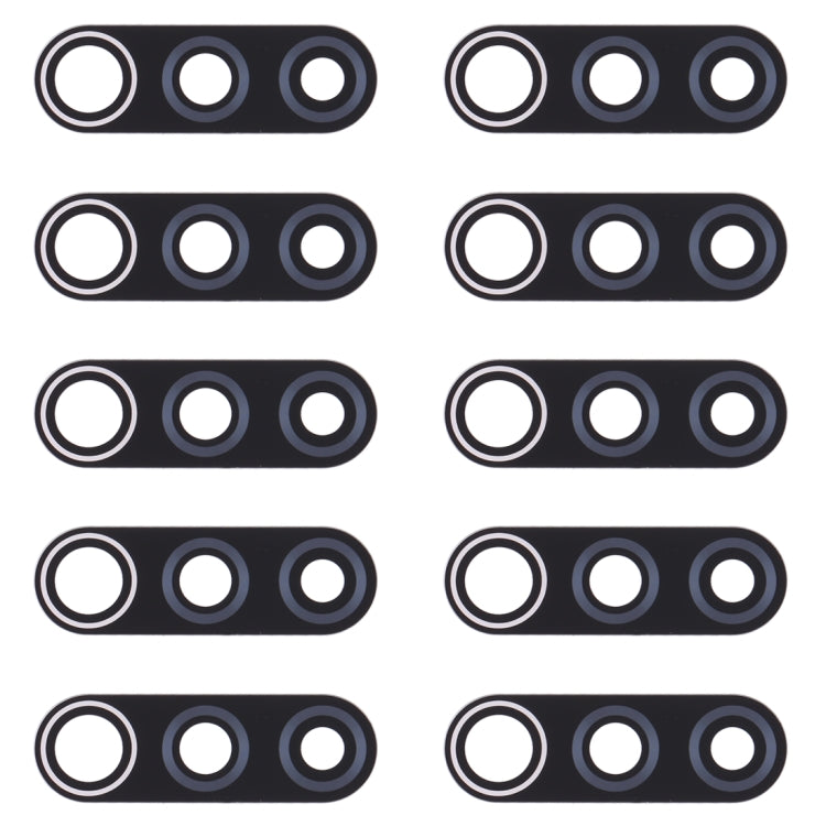 10 PCS Back Camera Lens for Xiaomi Redmi 9/Redmi 9 Prime/Xiaomi Poco M2, For Xiaomi Redmi 9