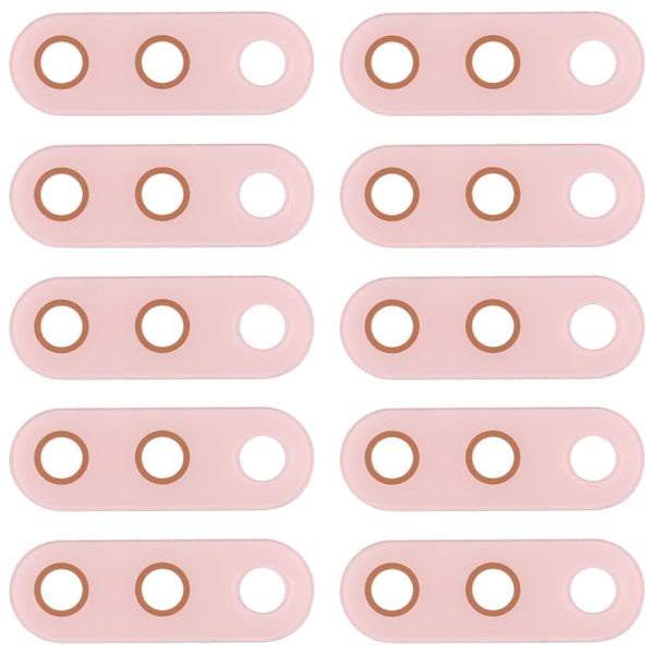 10 PCS Back Camera Lens for Nokia 4.2 / TA-1184 / TA-1133 / TA-1149 / TA-1150 / TA-1157, For Nokia 4.2, For Nokia 4.2 (Pink)