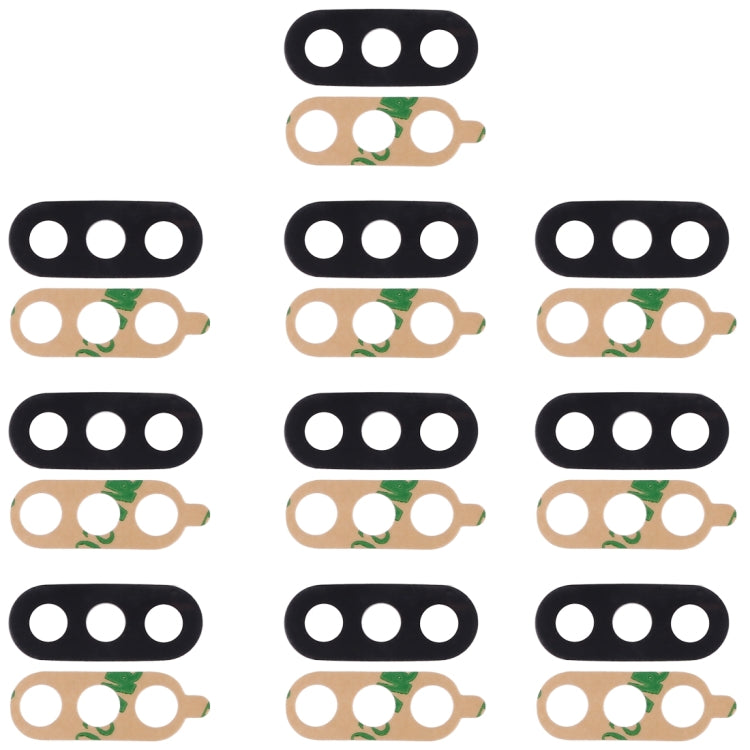 10 PCS Back Camera Lens & Adhesive for Xiaomi Mi 6X / A2