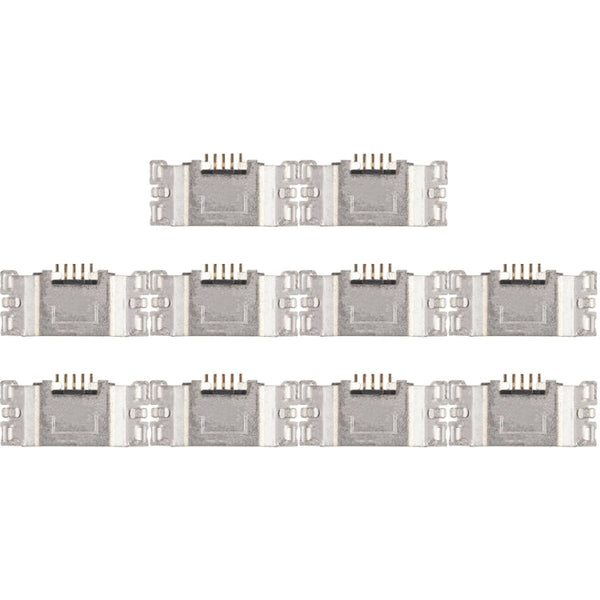 10 PCS Charging Port Connector for Nokia 6, For Nokia 6