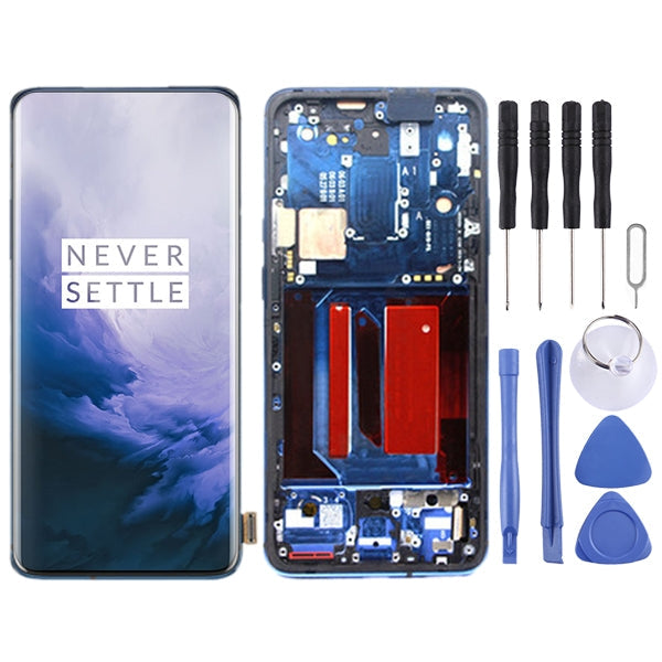 For OnePlus 7 Pro Digitizer Full Assembly with Frame OEM LCD Screen