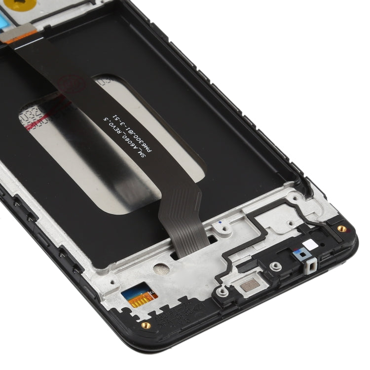 Original PLS TFT Material LCD Screen and Digitizer Full Assembly with Frame for Galaxy M40