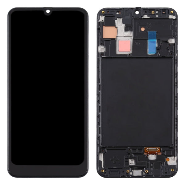 TFT Material LCD Screen and Digitizer Full Assembly With Frame for Samsung Galaxy A30