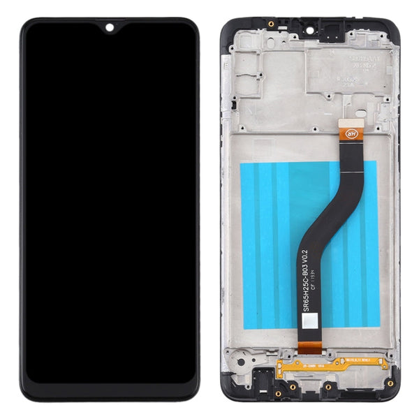 LCD Screen and Digitizer Full Assembly With Frame for Samsung Galaxy A20s