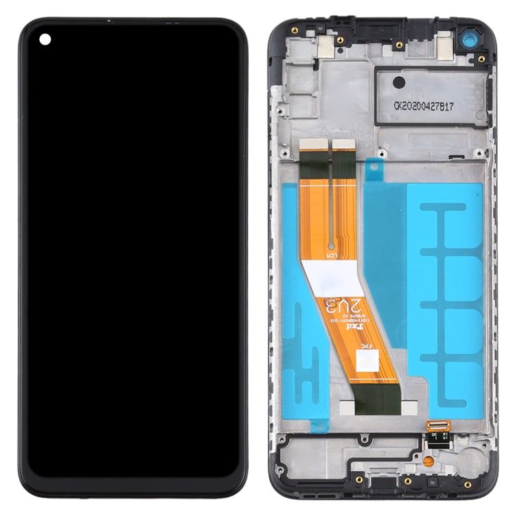 LCD Screen and Digitizer Full Assembly With Frame for Samsung Galaxy A11