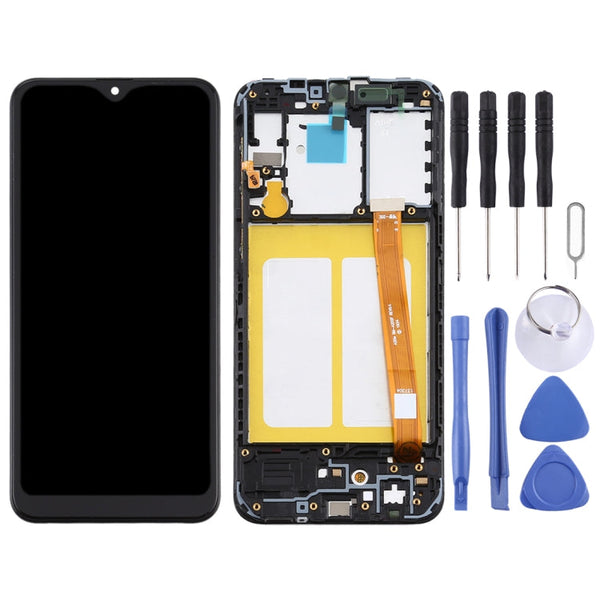 TFT Material LCD Screen and Digitizer Full Assembly With Frame for Samsung Galaxy A10e