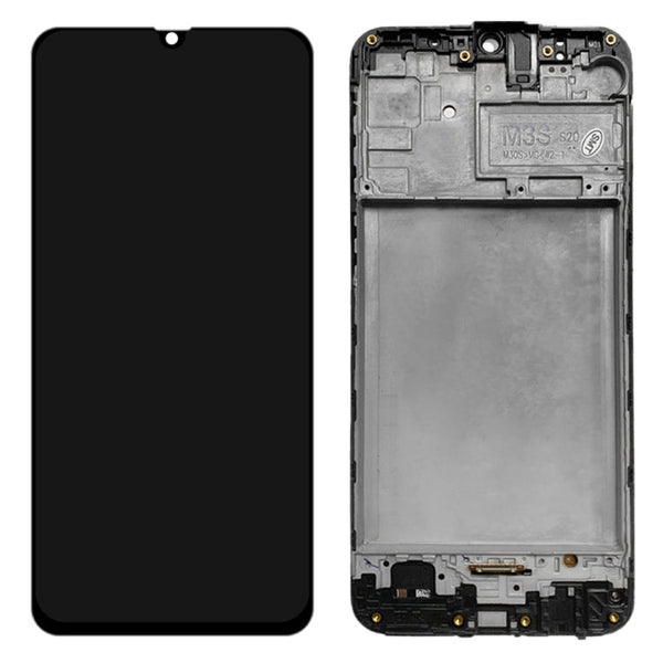 Original LCD Screen and Digitizer Full Assembly With Frame for Samsung Galaxy M21 SM-M215