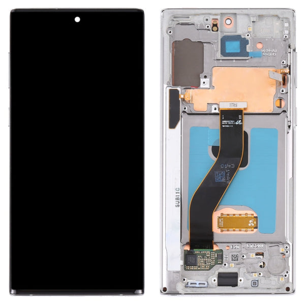 Original LCD Screen and Digitizer Full Assembly With Frame for Samsung Galaxy Note10 4G/Note10 5G SM-N971/N970