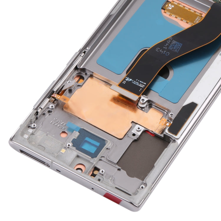 Original LCD Screen and Digitizer Full Assembly With Frame for Samsung Galaxy Note10 4G/Note10 5G SM-N971/N970