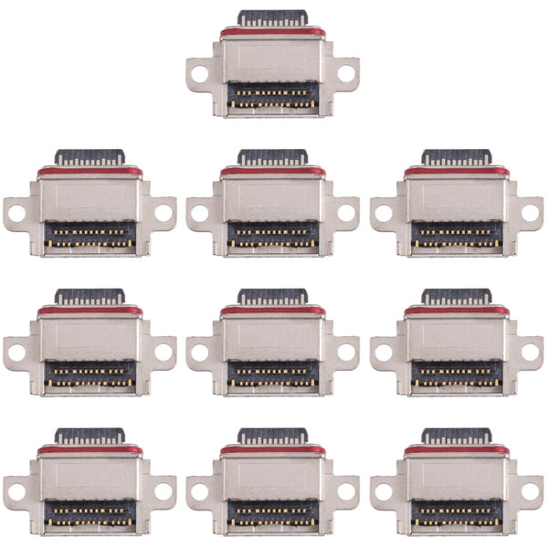 10pcs Charging Port Connector for Samsung Galaxy Note10+ / Note10+ 5G SM-N975F, SM-N975U, SM-N9750, SM-N975U1, SM-N975W, SM-N975N, SM-N975X, SCV45, SM-N976F, SM-N976U, SM-N976, SM-N976B, SM-N976N, SM-N976V, SM-N9760, SM-N976Q