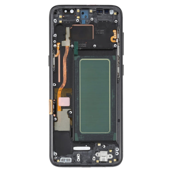 5.7 inch OLED LCD Screen For Samsung Galaxy S8 SM-G950 Digitizer Full Assembly with Frame, For Samsung Galaxy S8