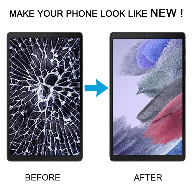 For Samsung Galaxy Tab A7 Lite SM-T220 WiFi Edition Original LCD Screen Digitizer Full Assembly with Frame