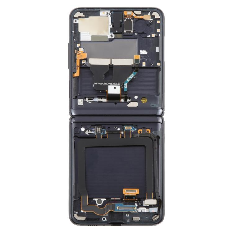 For Samsung Galaxy Z Flip SM-F700 LCD Screen Digitizer Full Assembly with Frame