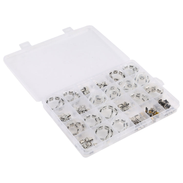 240pcs Micro USB Charging Port Connector for Samsung/Moto/SONY/HTC/ZTE/Huawei/Xiaomi/Lenovo ect, Micro USB