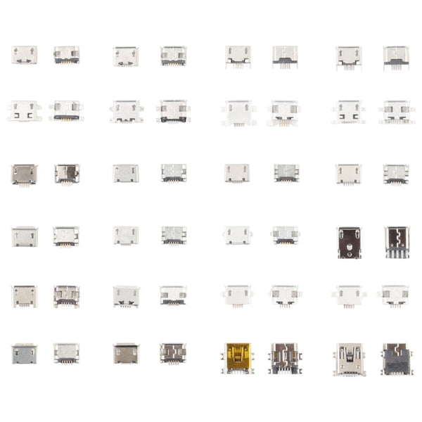 240pcs Micro USB Charging Port Connector for Samsung/Moto/SONY/HTC/ZTE/Huawei/Xiaomi/Lenovo ect, Micro USB
