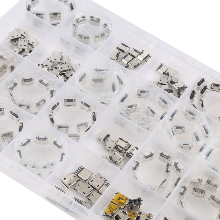 240pcs Micro USB Charging Port Connector for Samsung/Moto/SONY/HTC/ZTE/Huawei/Xiaomi/Lenovo ect, Micro USB