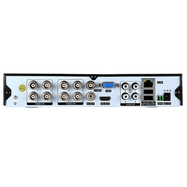 A81U-ZS 5 in 1 8 Channel Dual Stream H.264 1080N AHD DVR, Support AHD / TVI / CVI / CVBS / IP Signal, A81U-ZS