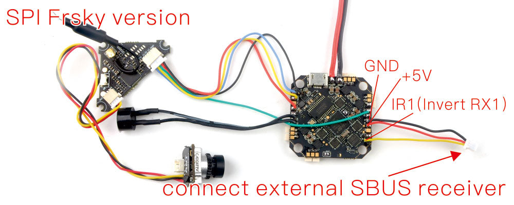 Happymodel Crazybee F4 V3.1 2-4S 4in1 12A AIO Flight Controller - SPI Frsky