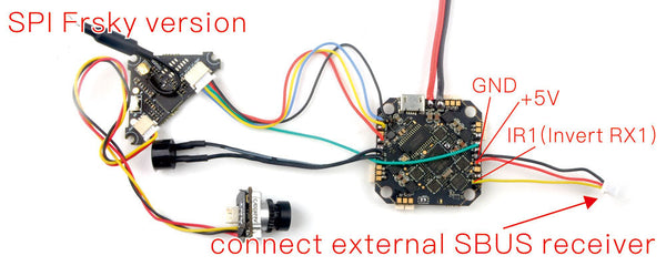Happymodel Crazybee F4 V3.1 2-4S 4in1 12A AIO Flight Controller - SPI Frsky