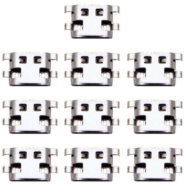 10 PCS Charging Port Connector for Huawei P Smart (2019), For Huawei P Smart (2019)
