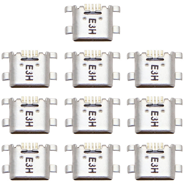 10 PCS Charging Port Connector for Huawei Y7 (2017), For Huawei Y7 (2017)