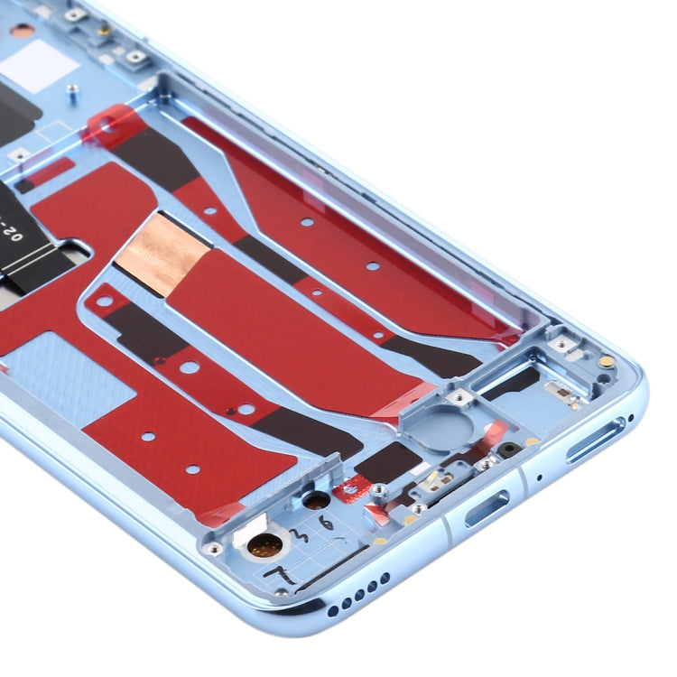 LCD Screen and Digitizer Full Assembly with Frame for Huawei Nova 6 5G