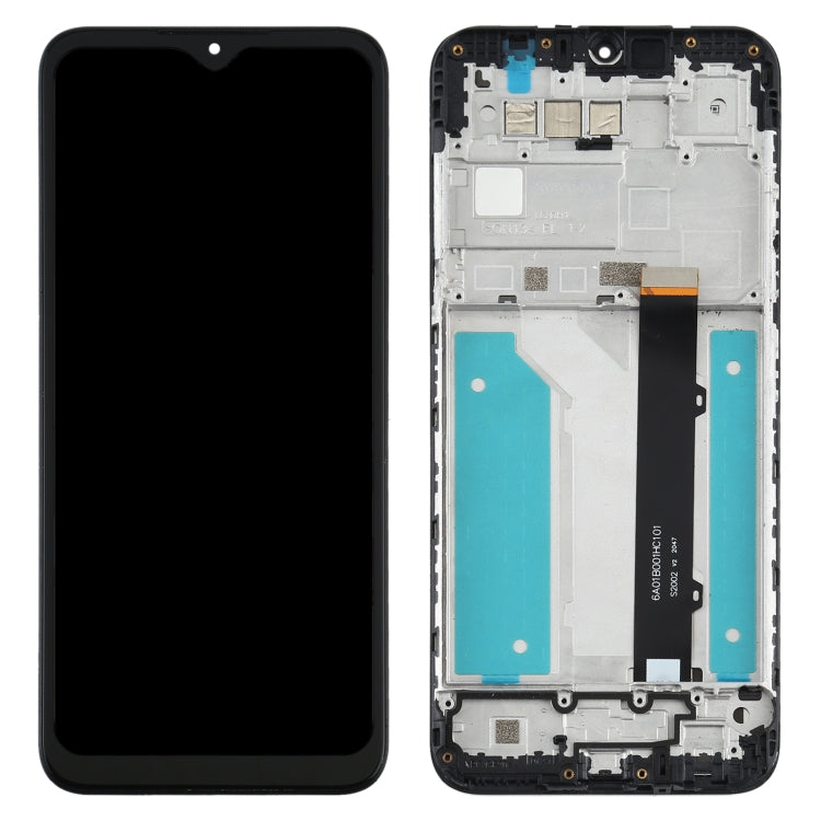 LCD Screen and Digitizer Full Assembly With Frame for LG K41s LMK410EMW, LM-K410EMW, LM-K410