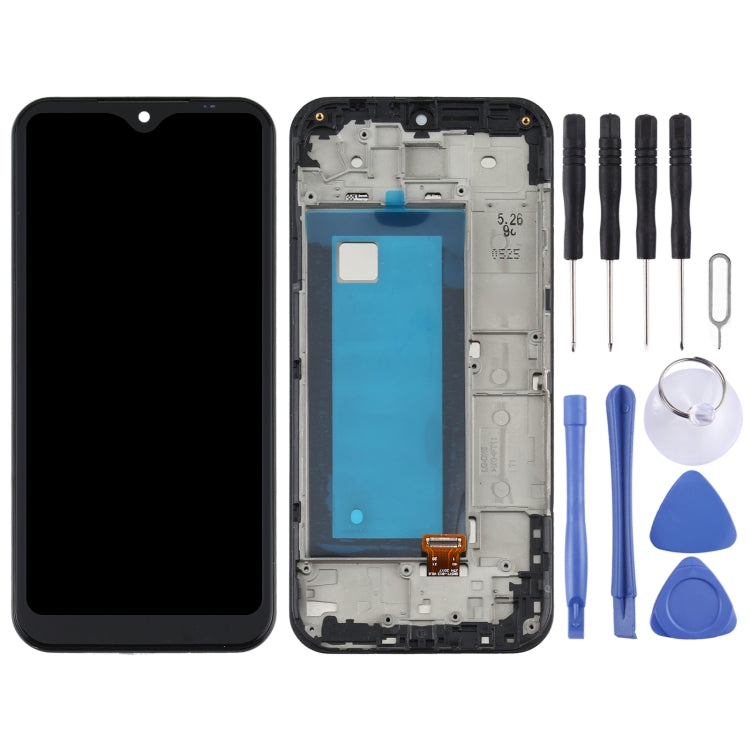 LCD Screen and Digitizer Full Assembly With Frame for LG K31 LM-K300Q, LMK300