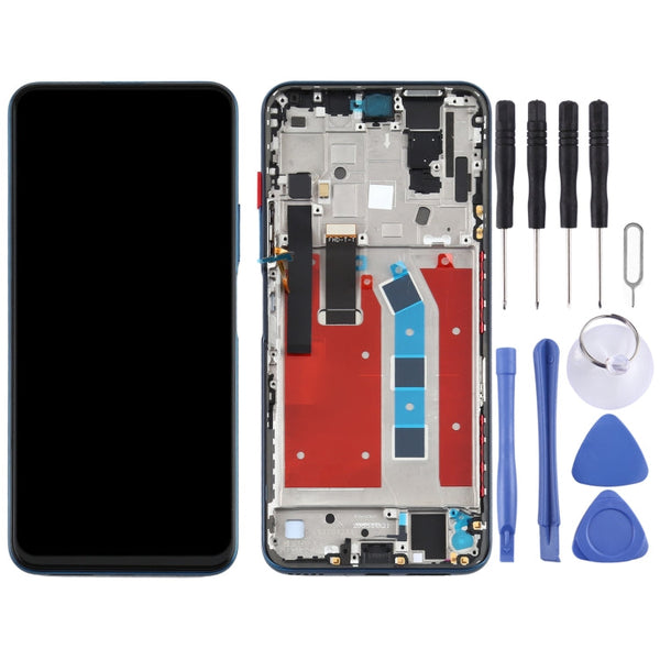 LCD Screen and Digitizer Full Assembly With Frame for Huawei Honor X10 5G