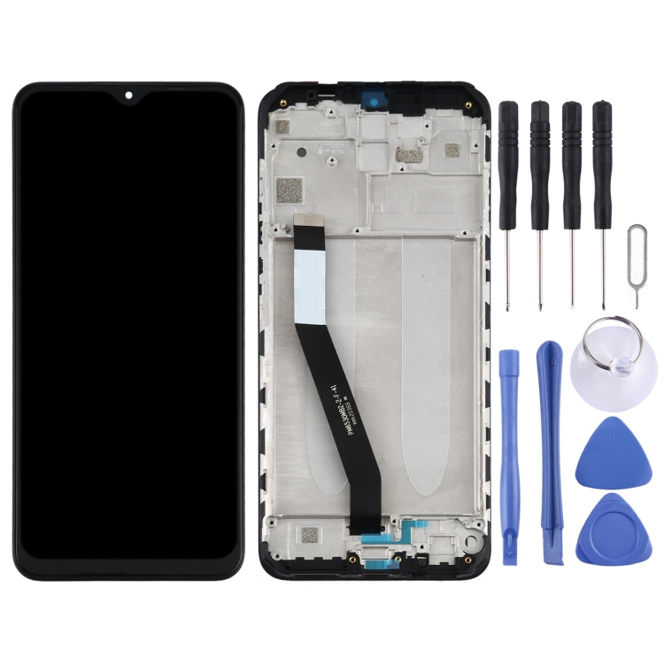 LCD Screen and Digitizer Full Assembly with Frame for Xiaomi Redmi 9 M2004J19G M2004J19C