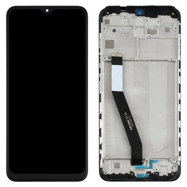LCD Screen and Digitizer Full Assembly with Frame for Xiaomi Redmi 9 M2004J19G M2004J19C