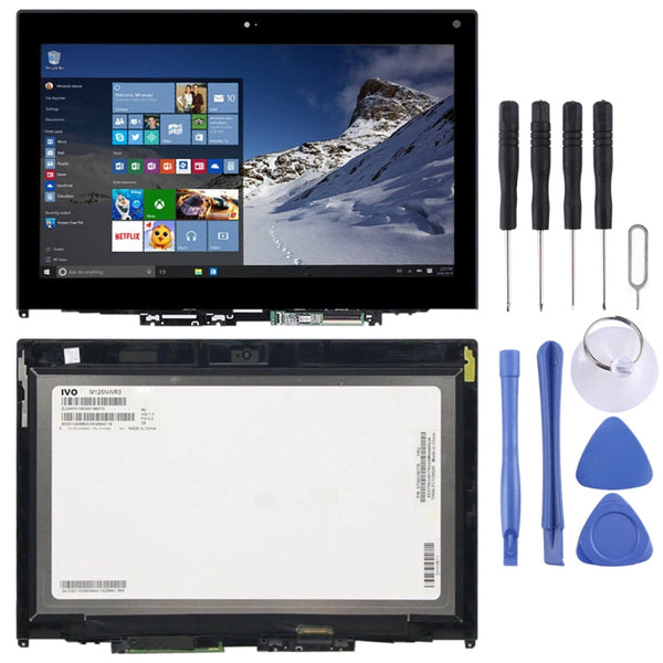 1366 x 768 HD LCD Screen and Digitizer Full Assembly with Frame for Lenovo Thinkpad 12.5 inch Yoga 260
