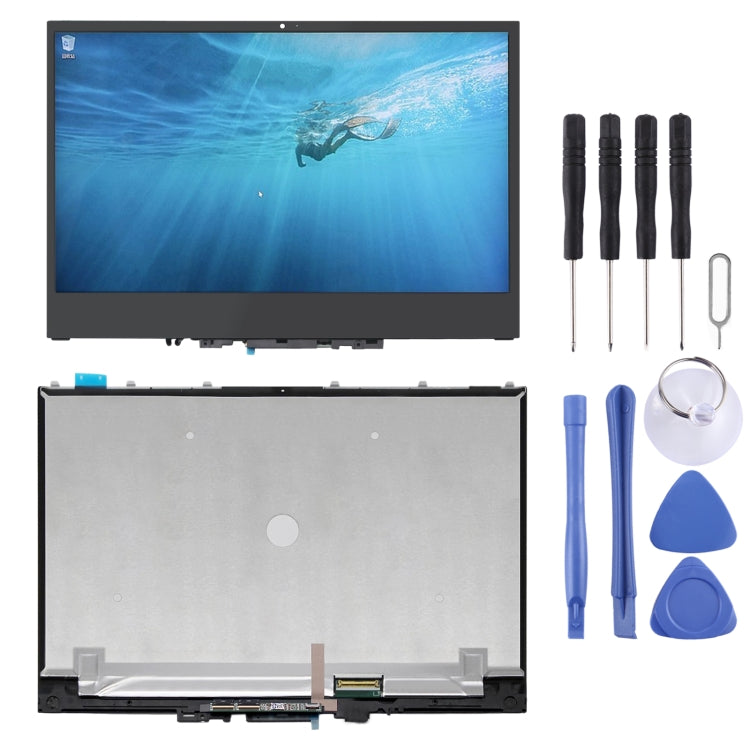 3840 x 2160 UHD LCD Screen and Digitizer Full Assembly with Frame for Lenovo Yoga 720-13 720-13IKB 5D10N24290, For Lenovo Yoga 720-13 (3840 x 2160)