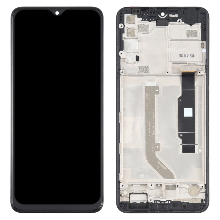 LCD Screen and Digitizer Full Assembly with Frame for TCL 20 SE T761H