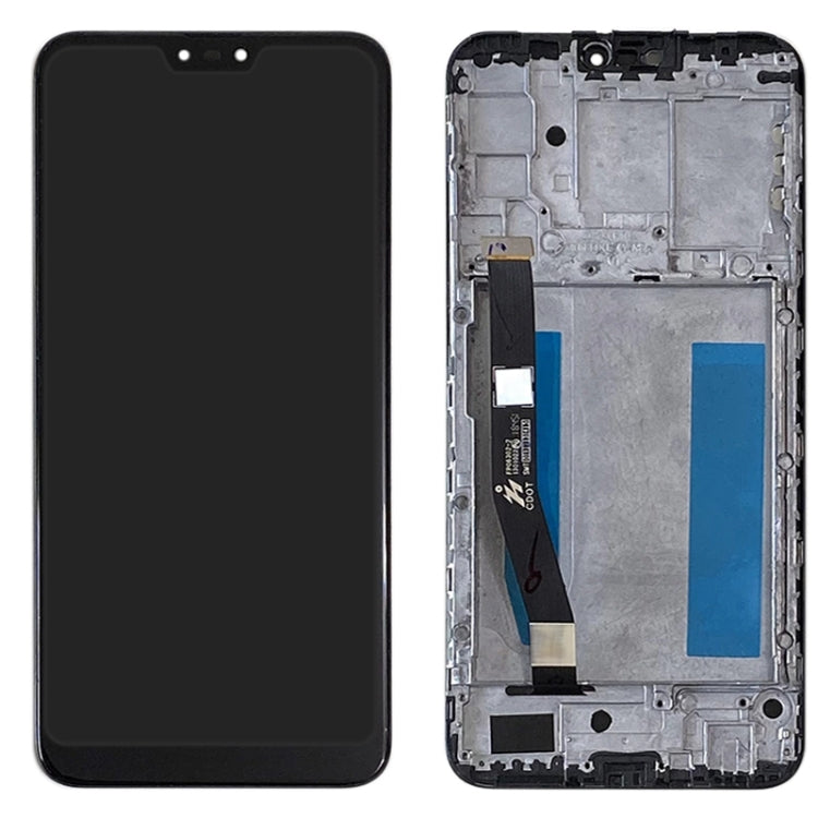 LCD Screen and Digitizer Full Assembly with Frame for Asus Zenfone Max Plus (M2) ZB634KL A001D