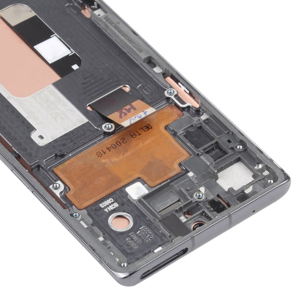 For LG Velvet 5G KR Version Original LCD Screen Digitizer Full Assembly with Frame