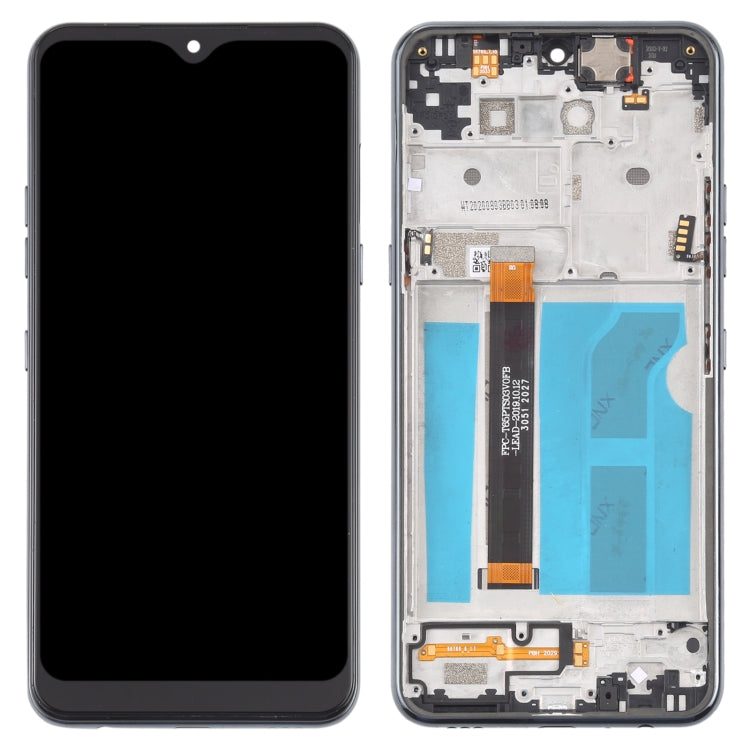 LCD Screen and Digitizer Full Assembly with Frame for LG Q51 LM-Q510N