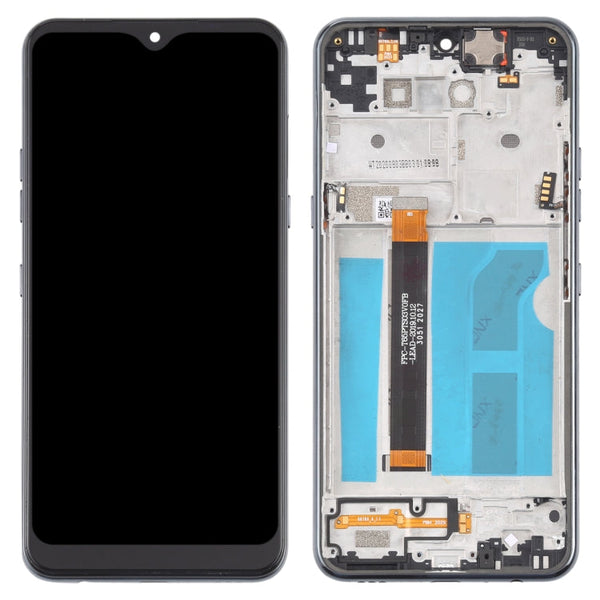 LCD Screen and Digitizer Full Assembly with Frame for LG Q51 LM-Q510N