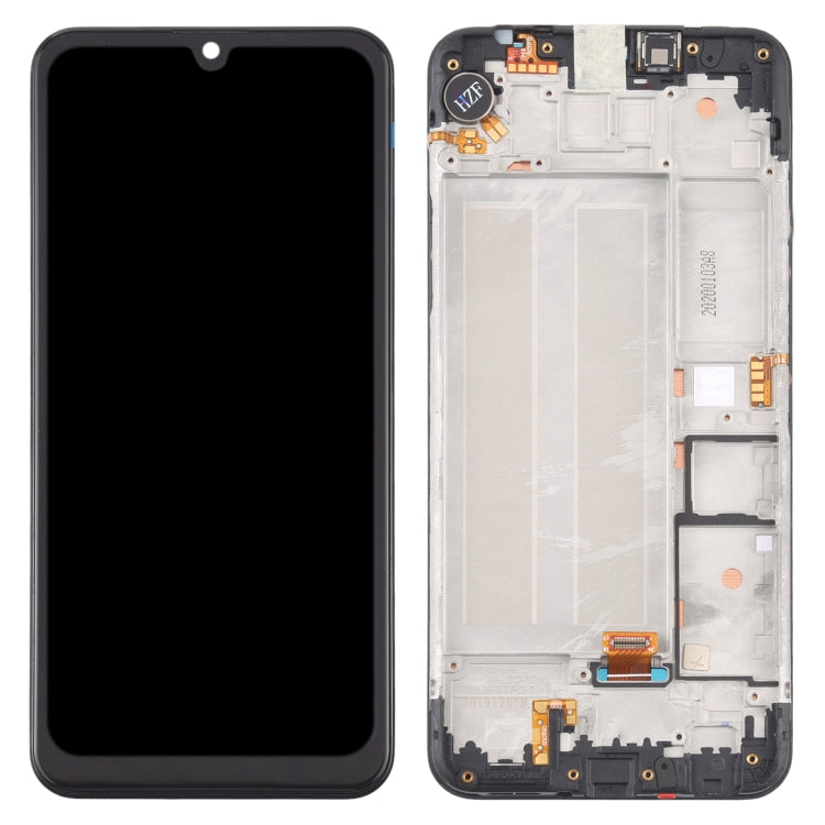 LCD Screen and Digitizer Full Assembly with Frame for LG K40S LMX430HM LM-X430