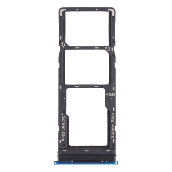 For infinix Note 8 X692 SIM Card Tray + SIM Card Tray + Micro SD Card Tray